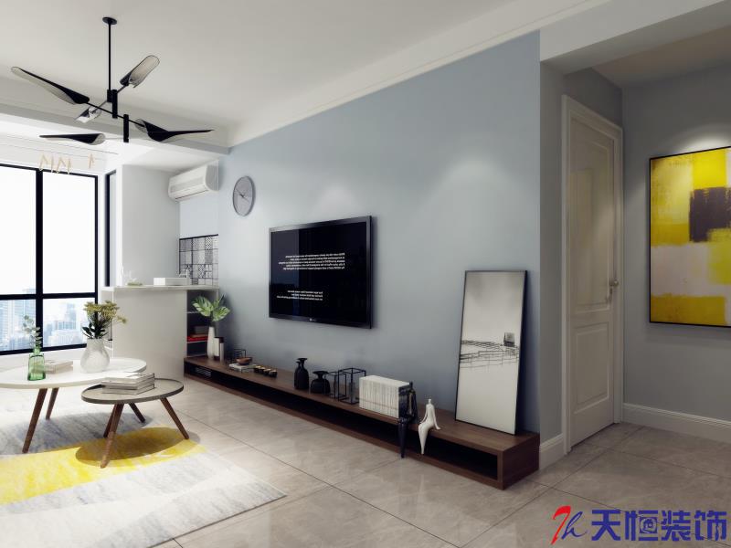洛陽(yáng)裝修案例綠都悅府-簡(jiǎn)約