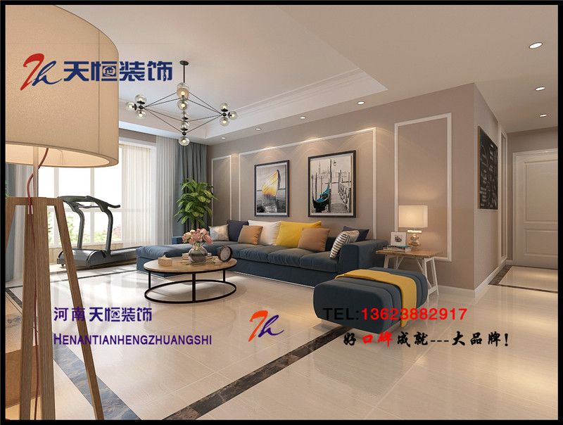 洛陽裝飾公司精彩案例之三十九洛陽上海灘華府