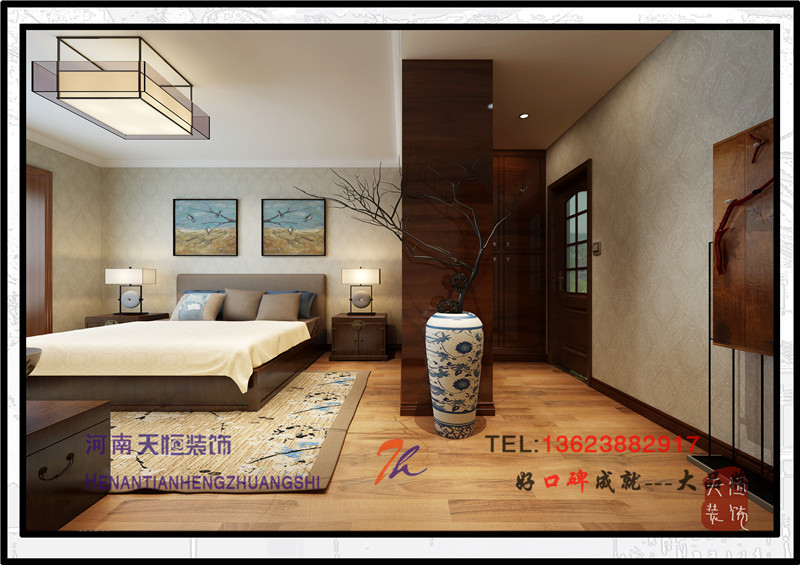 洛陽(yáng)小區(qū)樣板間之四十二檀香園