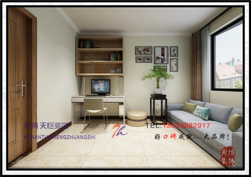 洛陽(yáng)小區(qū)設(shè)計(jì)效果圖之四十三中鑫家苑